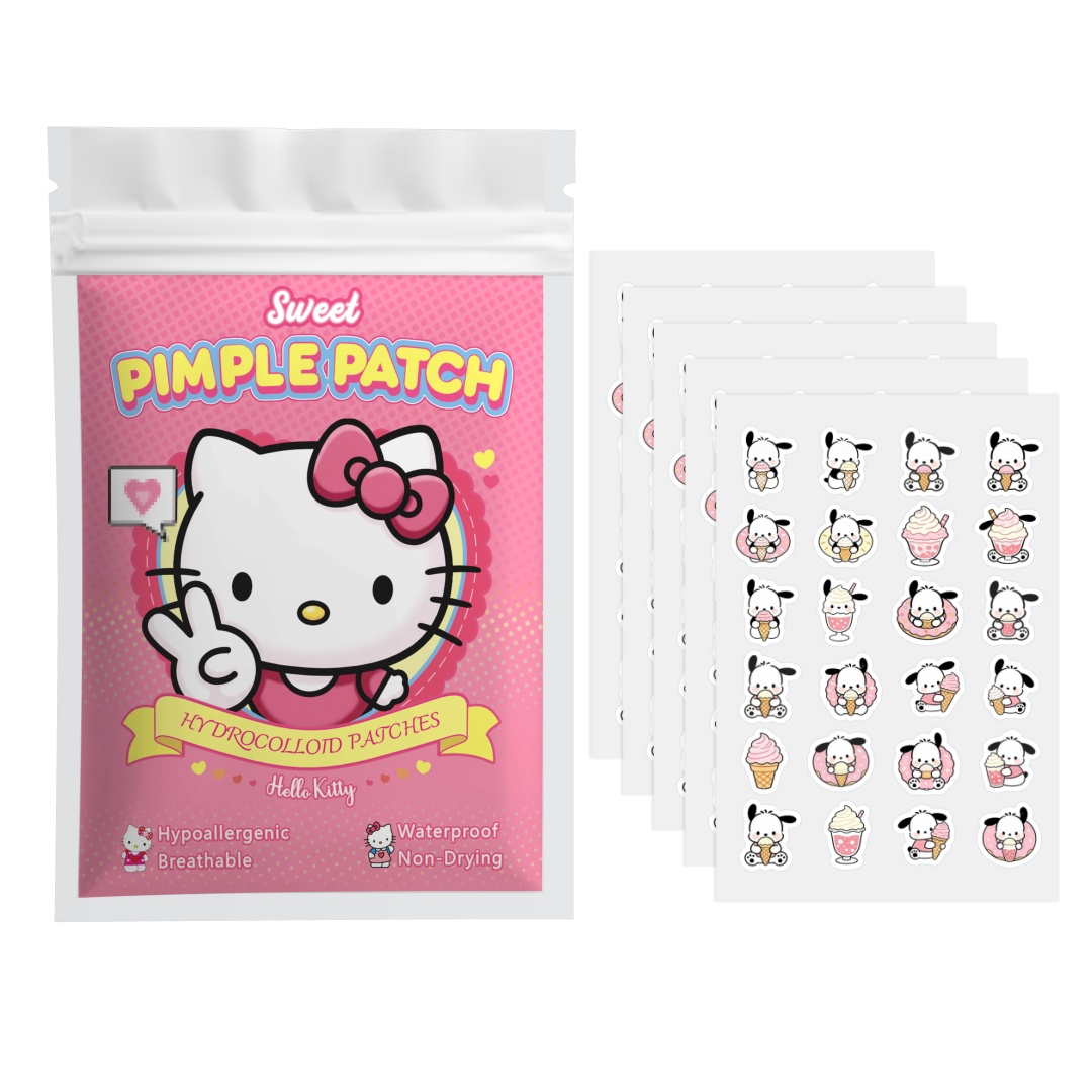 48/120PCS hello kitty Acne pat - Skincare The Originote ulasan dan harga