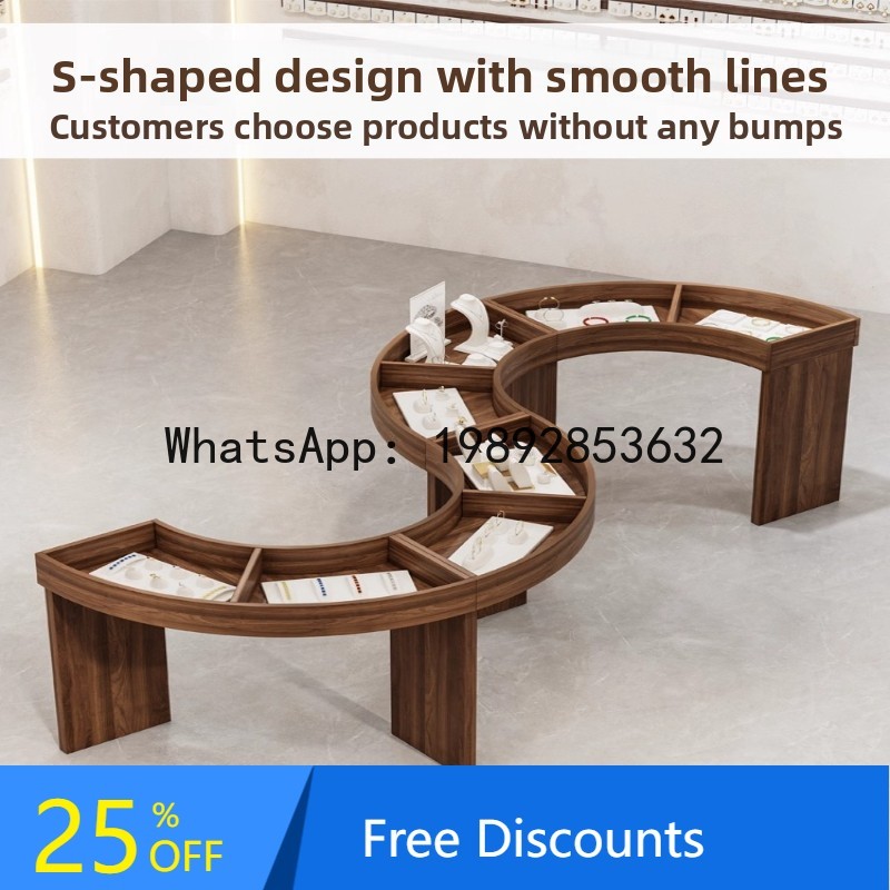 XL Solid Wood Jewelry Island C - Xl Skincare ulasan dan harga