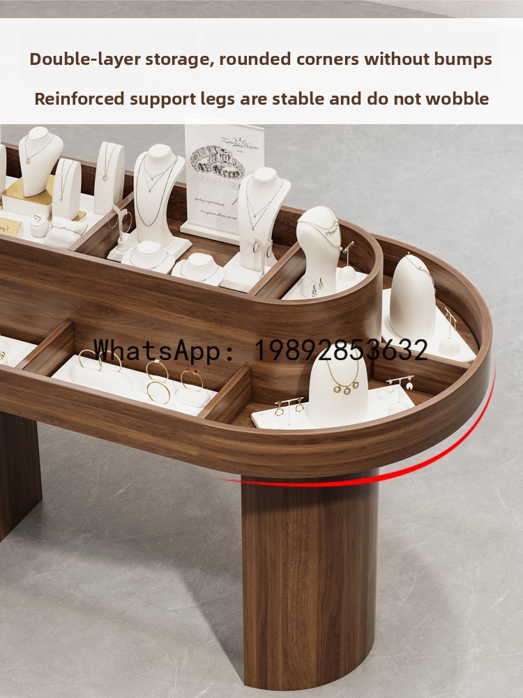 XL Solid Wood Jewelry Island C - Xl Skincare ulasan dan harga