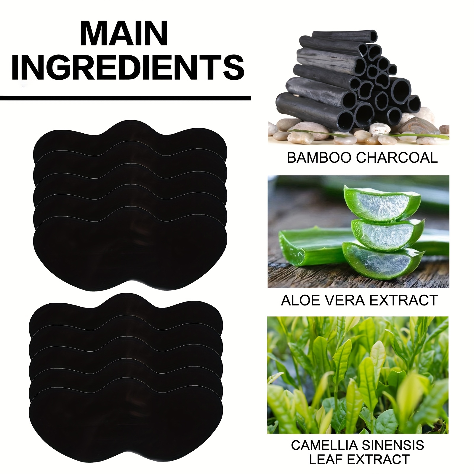 10/20/50/100Pcs Nose Pore Blac - Skincare Qv ulasan dan harga