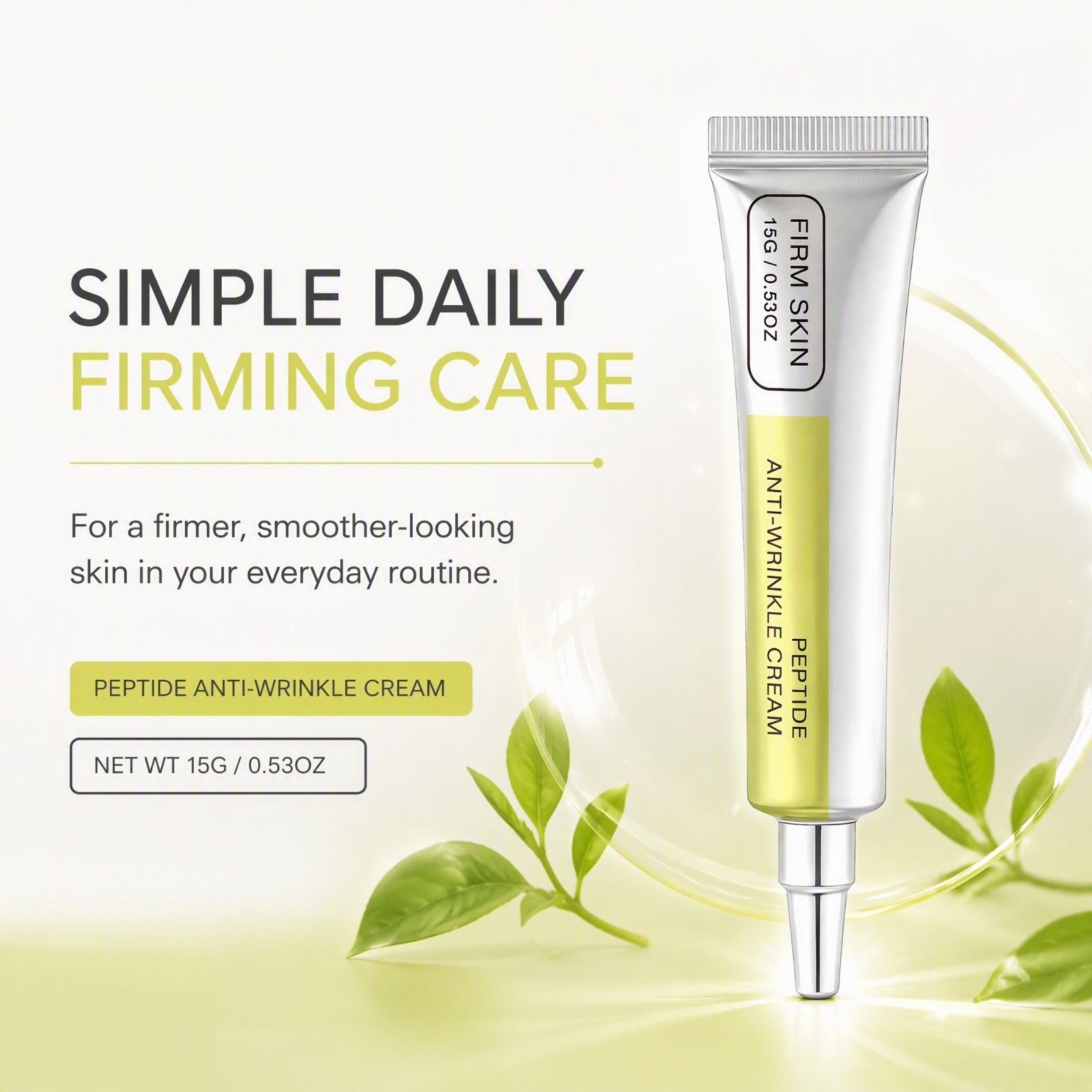Peptide Retinol Face Cream Fir - Eye Cream Peptide ulasan dan harga