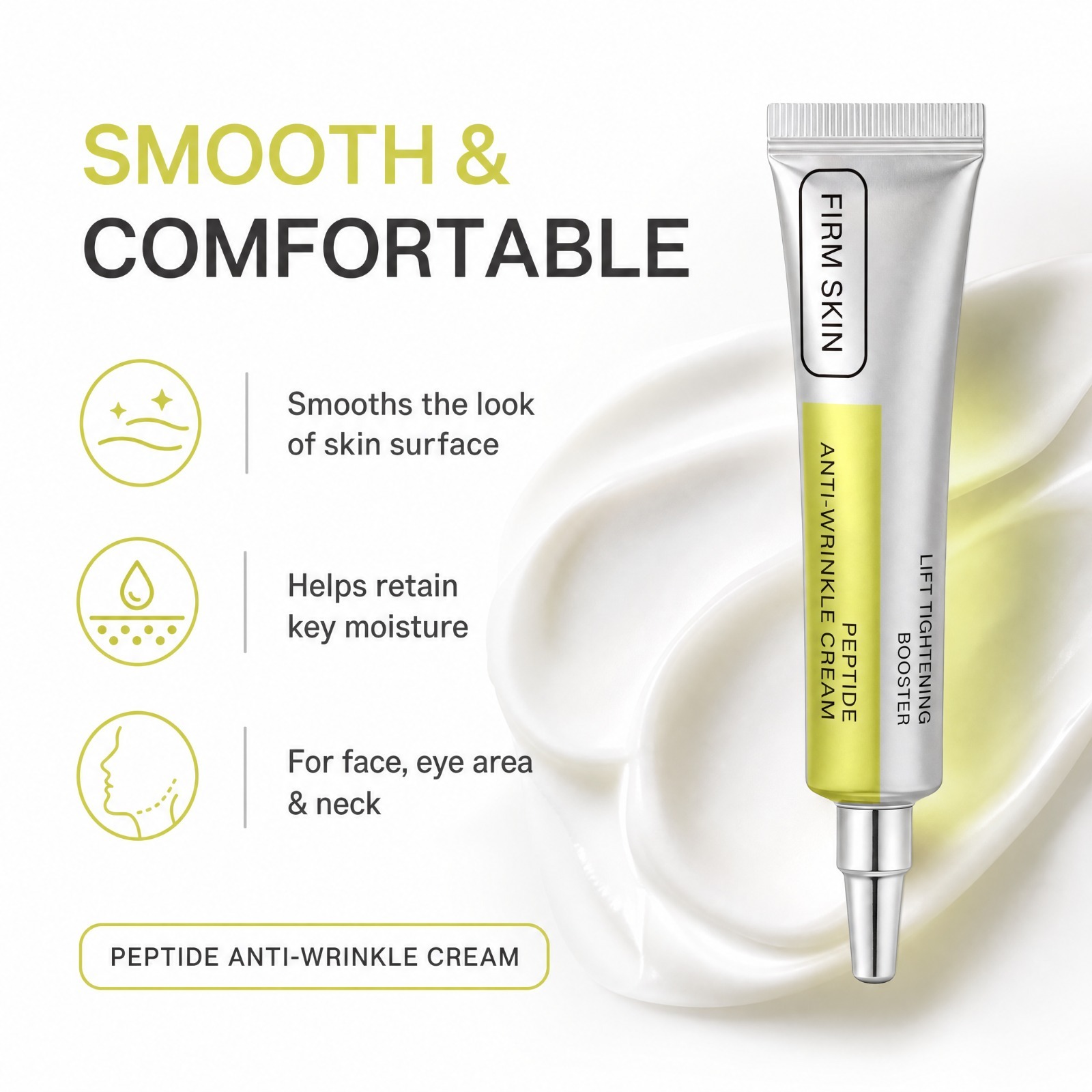 Peptide Retinol Face Cream Fir - Eye Cream Peptide ulasan dan harga