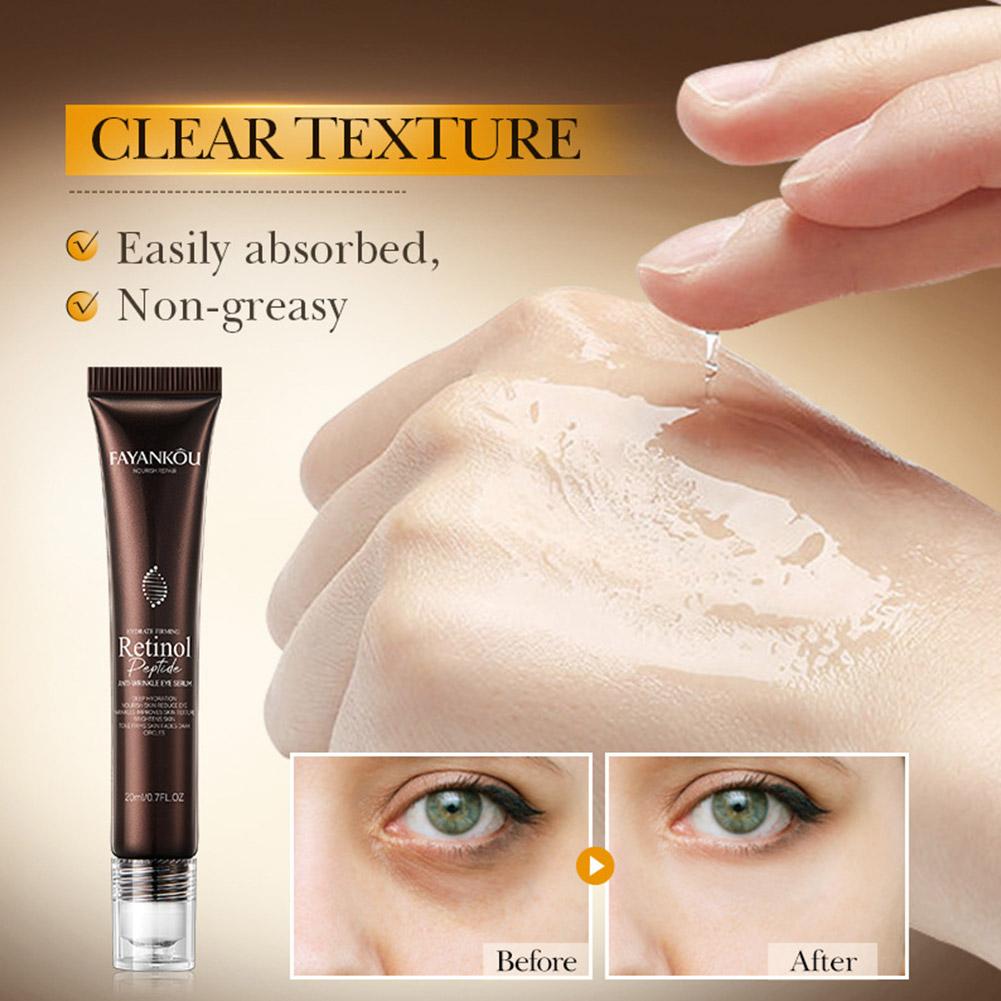 Retinol Peptide Eye Serum Anti - Eye Cream Peptide ulasan dan harga