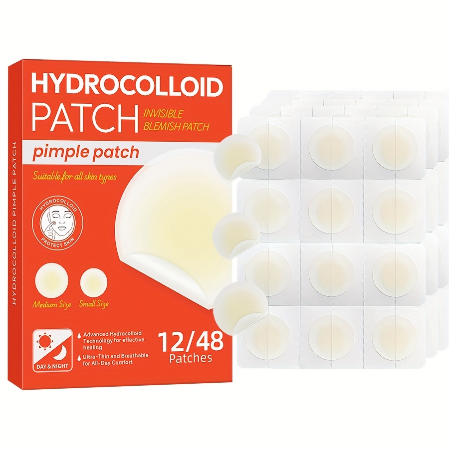 48 PCS Hydrocolloid Acne Patch - Skincare The Originote ulasan dan harga