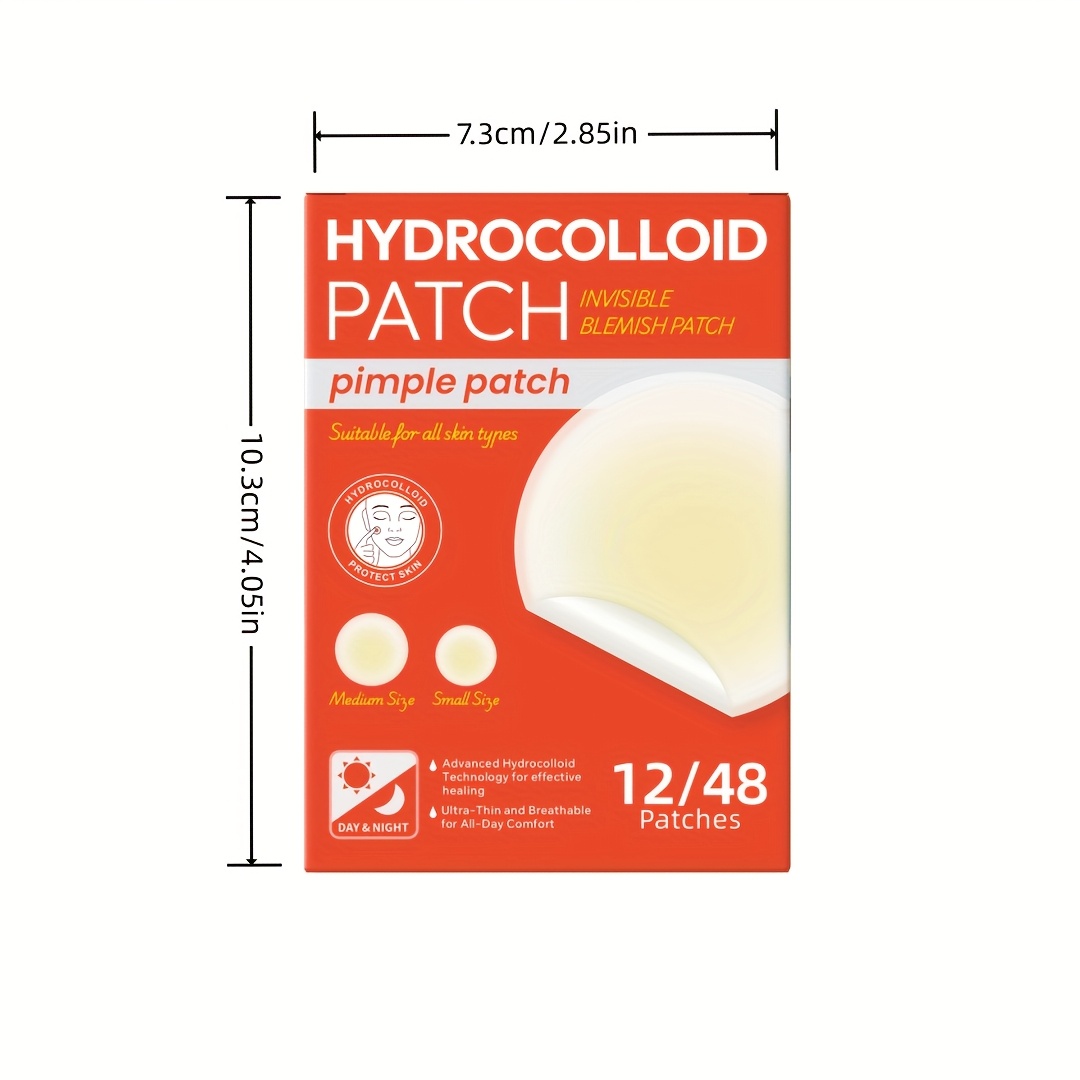 48 PCS Hydrocolloid Acne Patch - Skincare The Originote ulasan dan harga