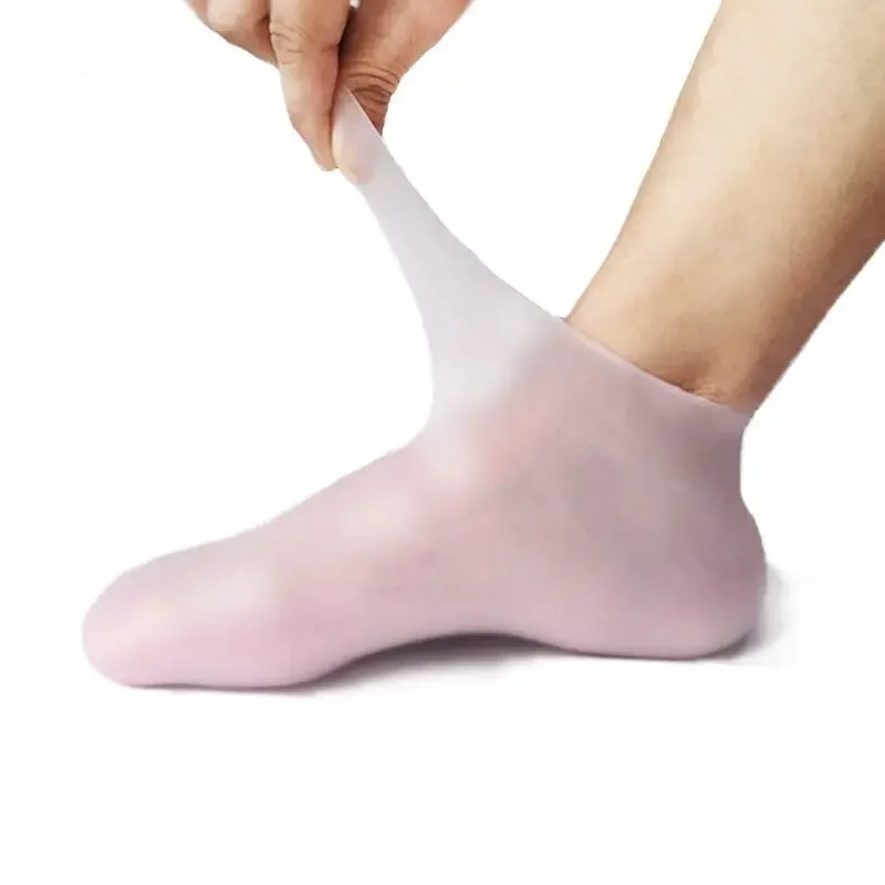 2Pcs Silicone Foot Care Socks  - Xl Skincare ulasan dan harga
