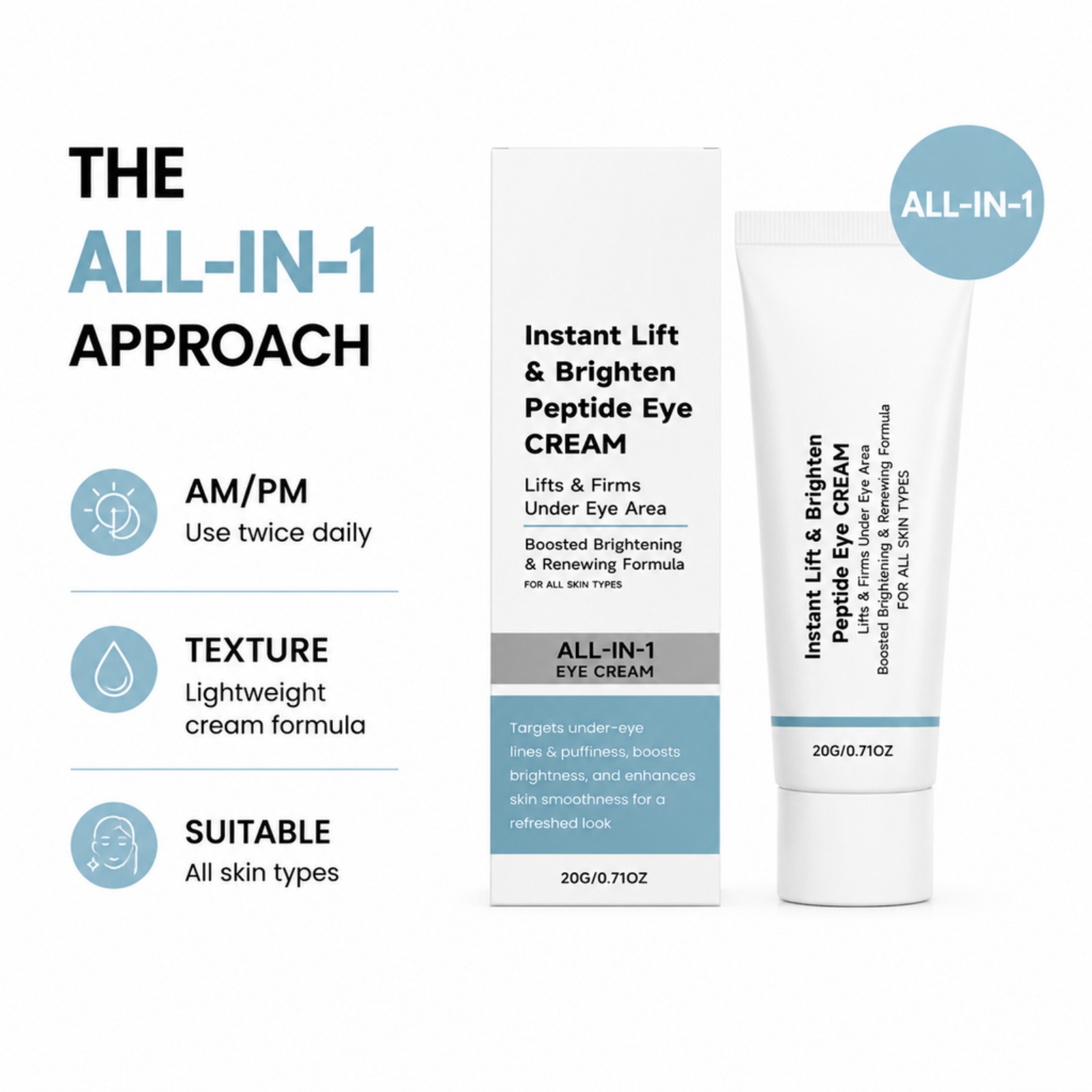 Eye Tightener Cream Peptide  I - Eye Cream Peptide ulasan dan harga